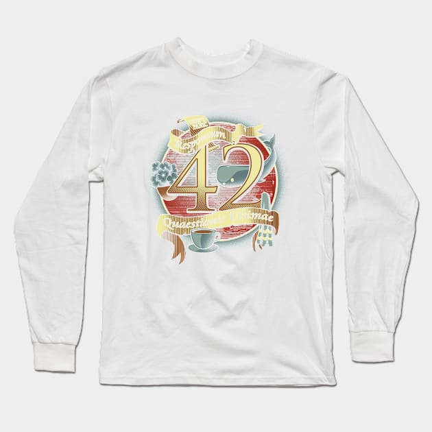 42 Long Sleeve T-Shirt by robotrobotROBOT